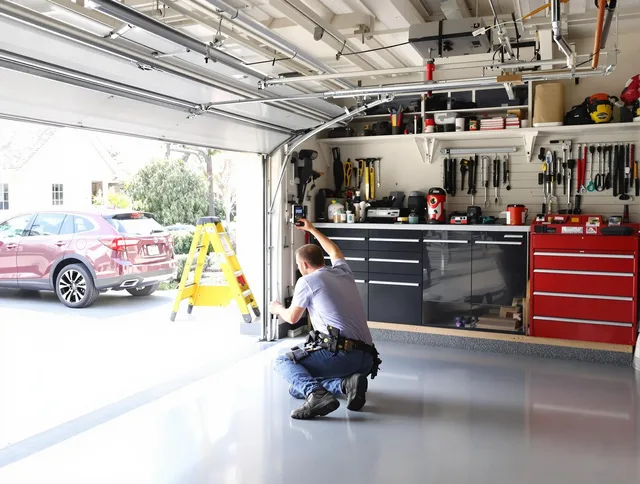 Local garage door repair service by Fort Carson Garage Door Repair in Fort Carson