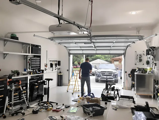 Garage door opener installation by Fort Carson Garage Door Repair in Fort Carson
