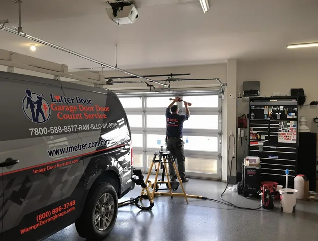 Fort Carson Garage Door Repair team performing same-day garage door repair in Fort Carson