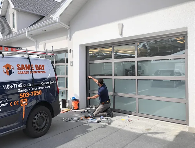 Same-day garage door repair service by Fort Carson Garage Door Repair in Fort Carson